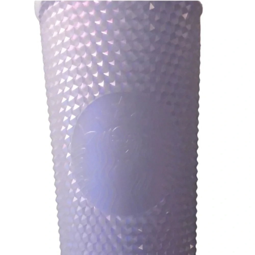RARE NEW Starbucks 2021 Icy lilac Studded Tumbler 24oz